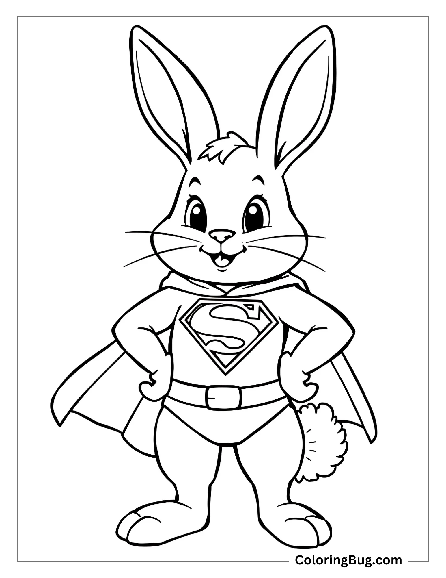 Superman Bunny Rabbit