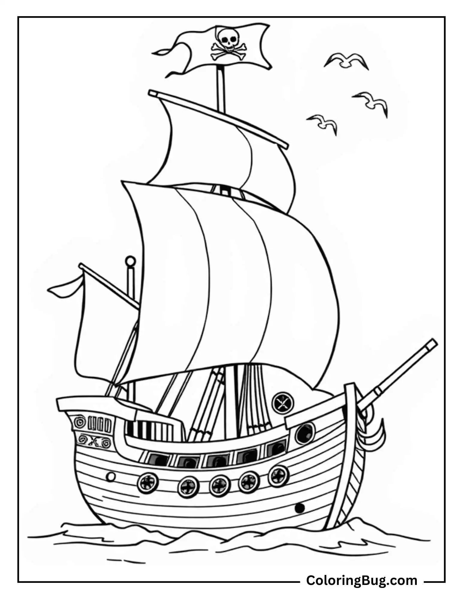 A Simple Pirate Ship