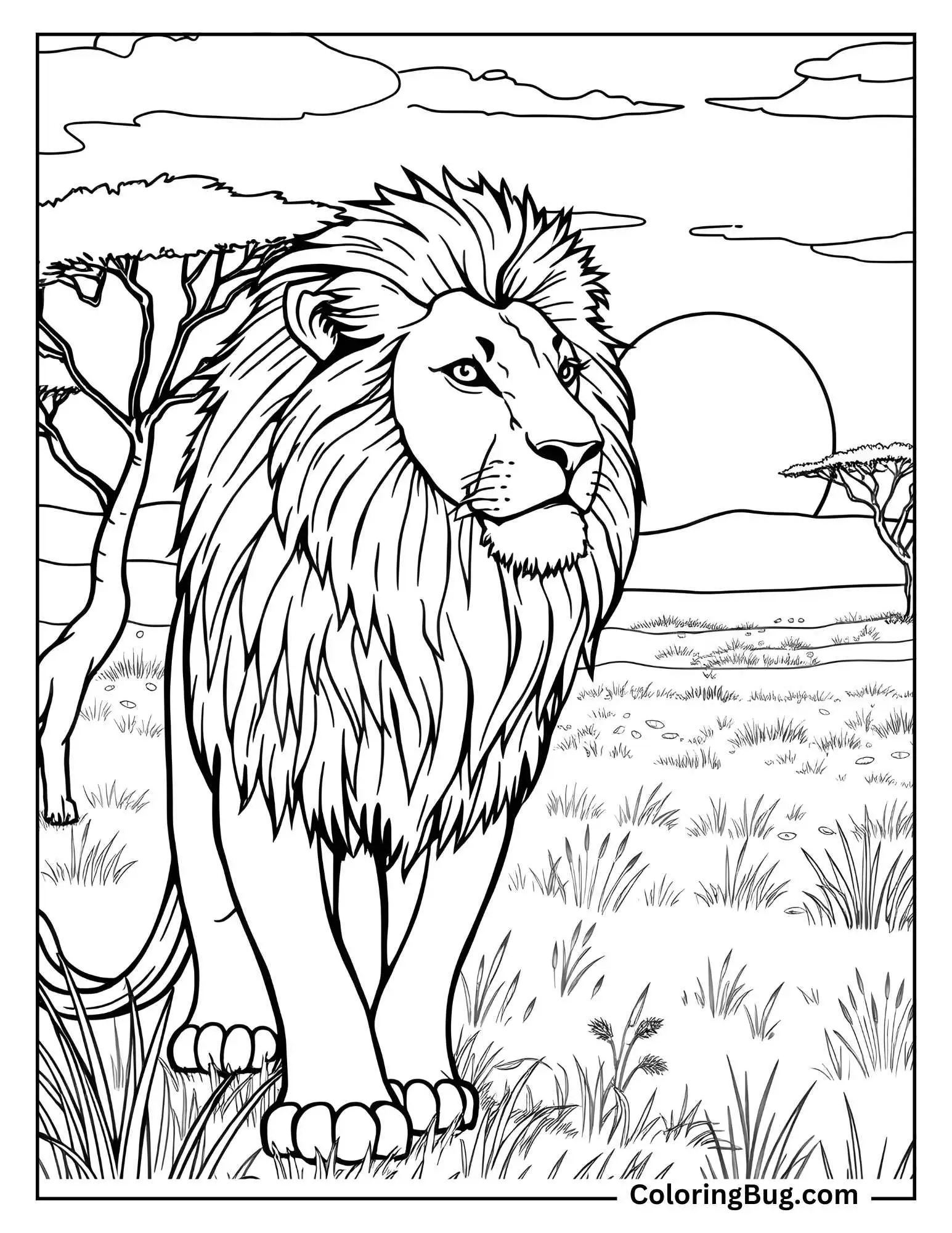 How Big Is A Lion, Really? (Photos Will Astound You) - 5r3pb3s