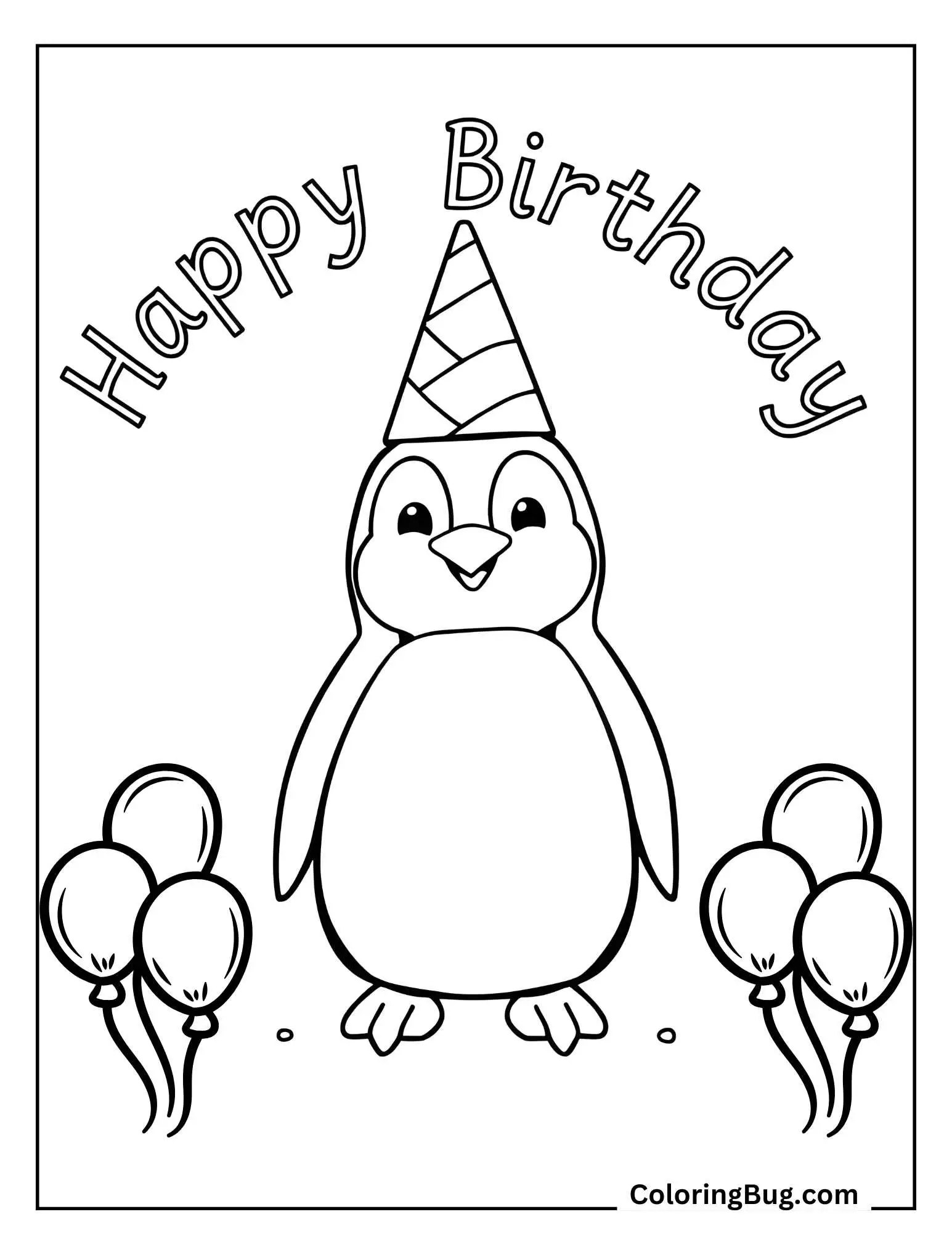 50+ Penguin Coloring Pages (Free Printable PDFs)