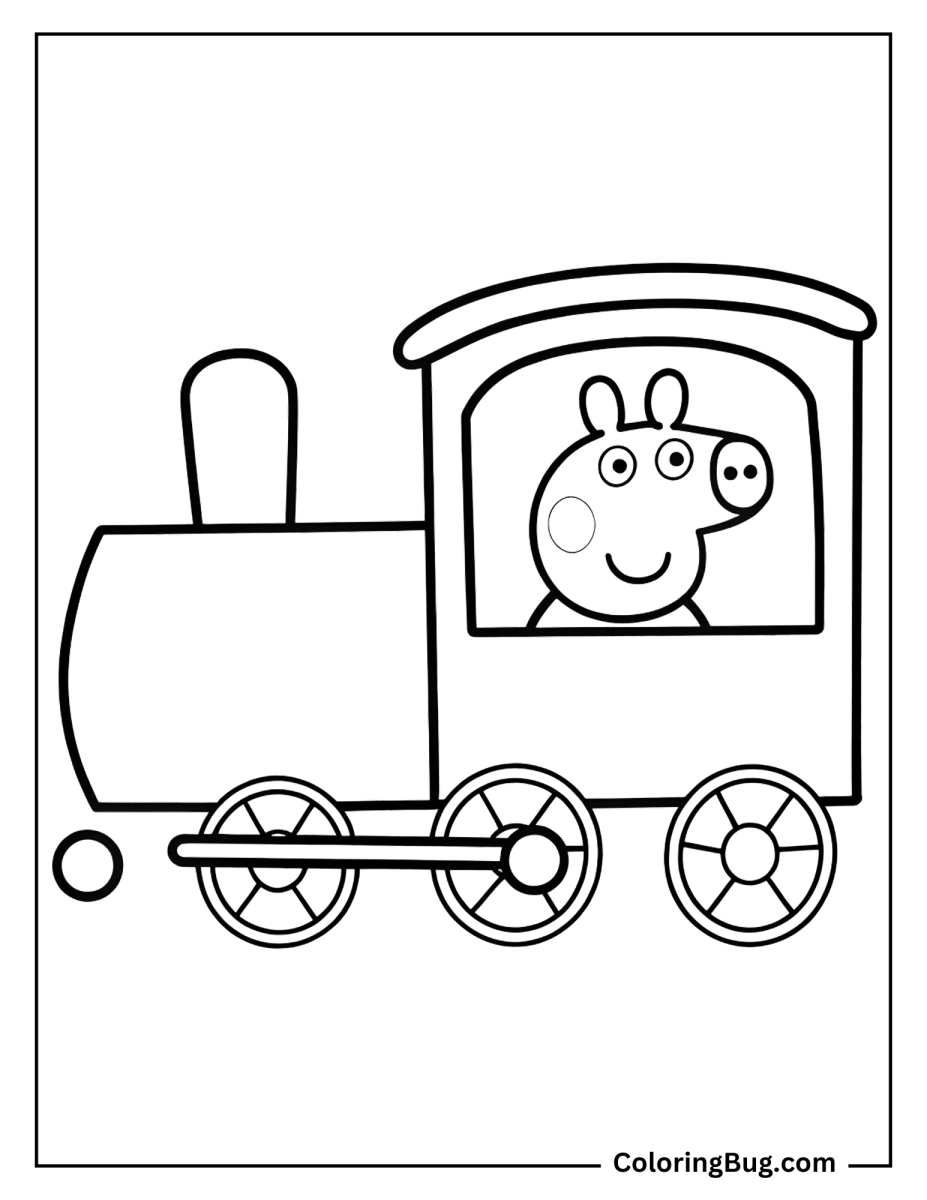 88 Peppa Pig Coloring Pages (Free Printable PDFs)