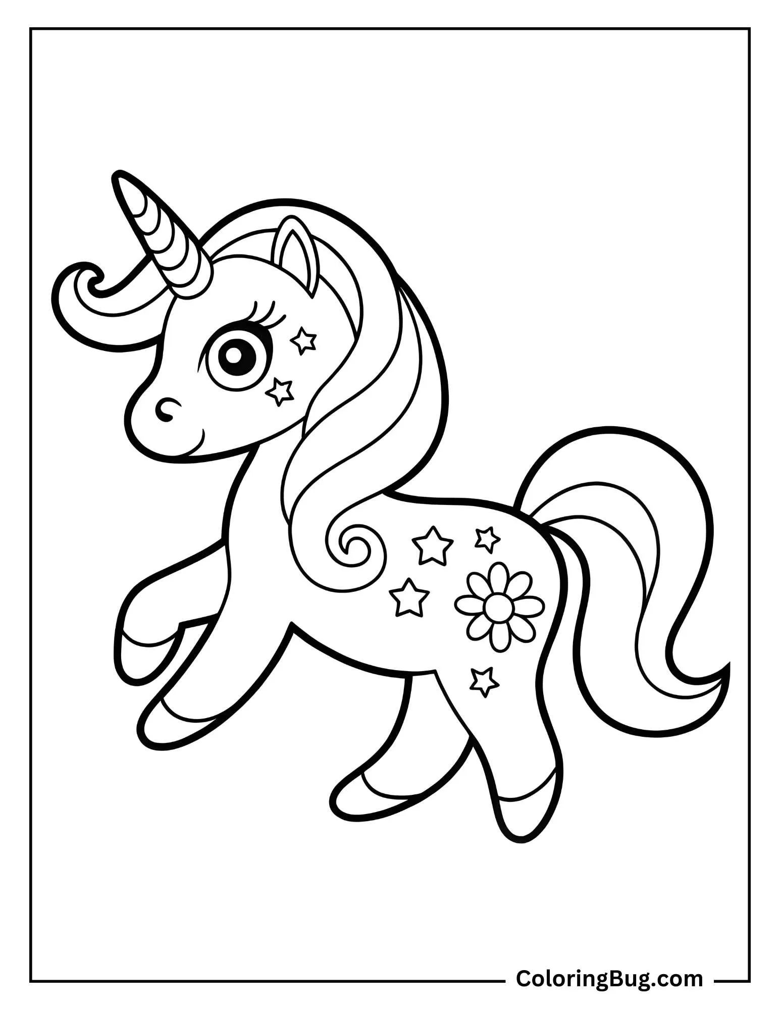Simple Anime Unicorn