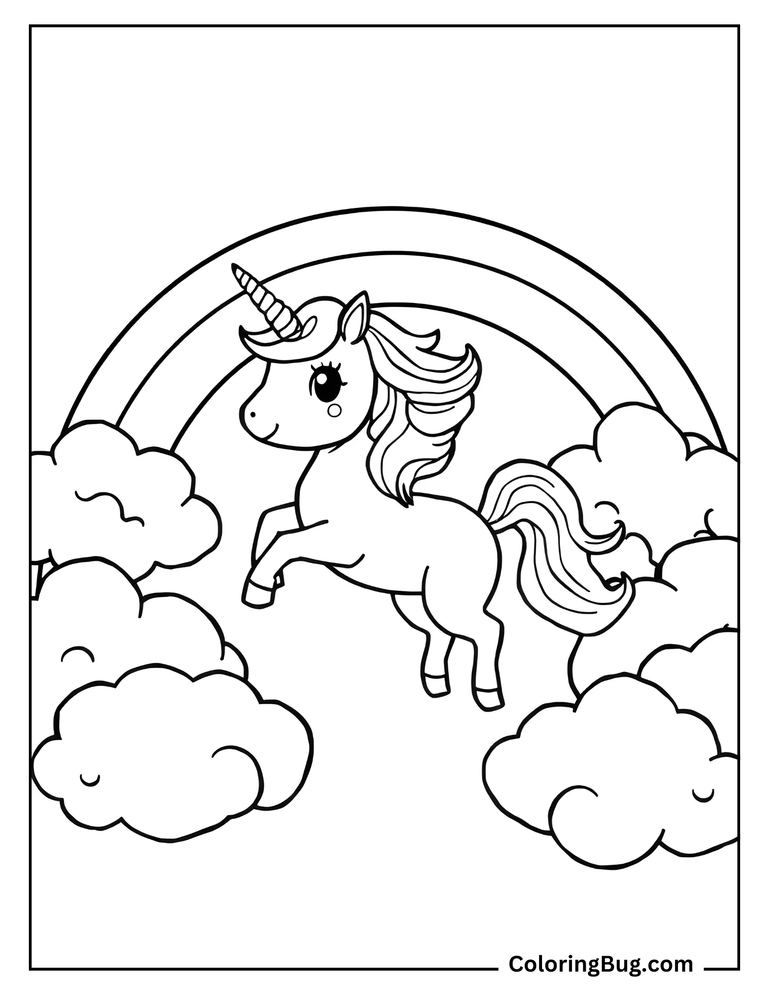 120 unicorn coloring pages free printable pdfs 