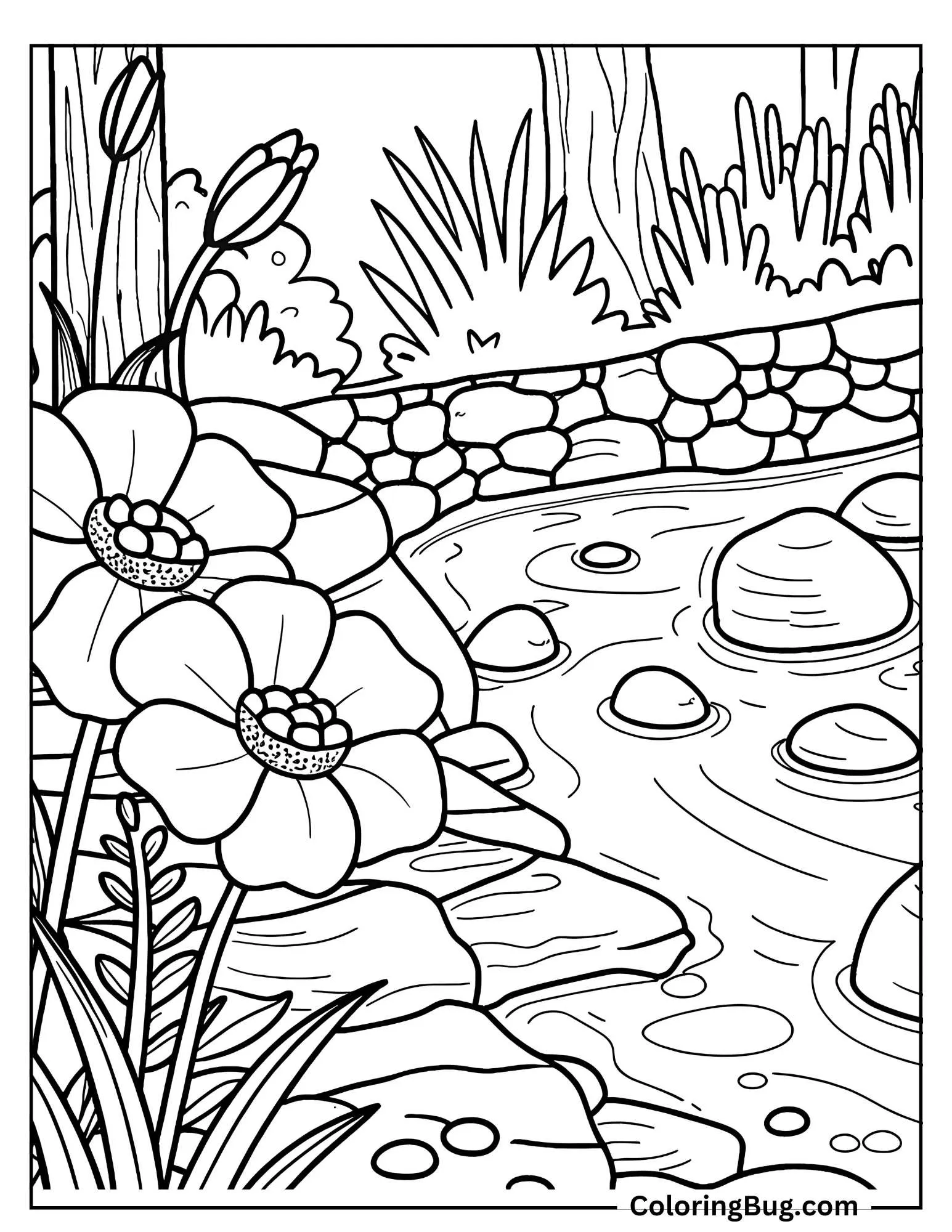 Poppy By Bubbling Brook Coloring Sheet