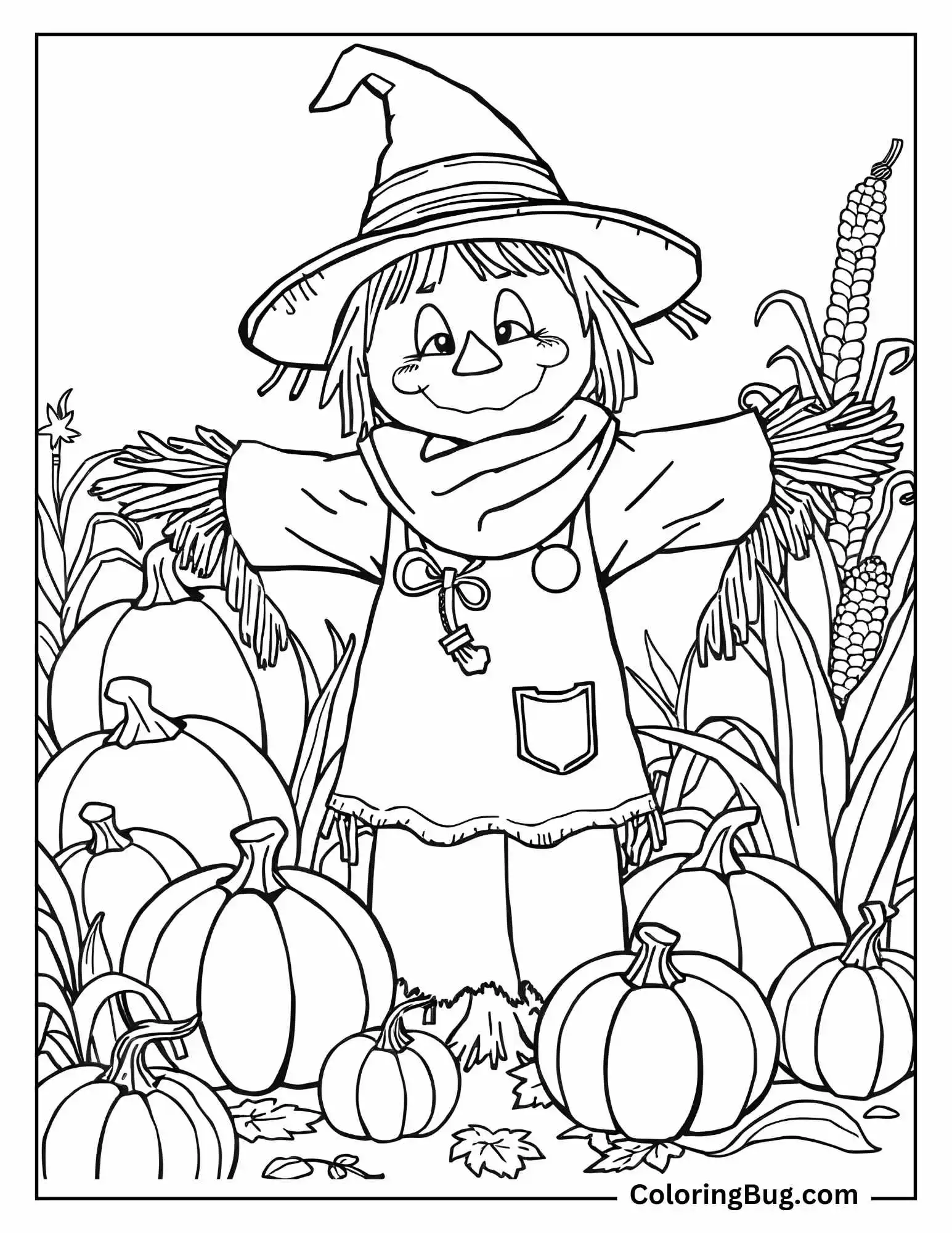 Scarecrow in a Harvest Festival