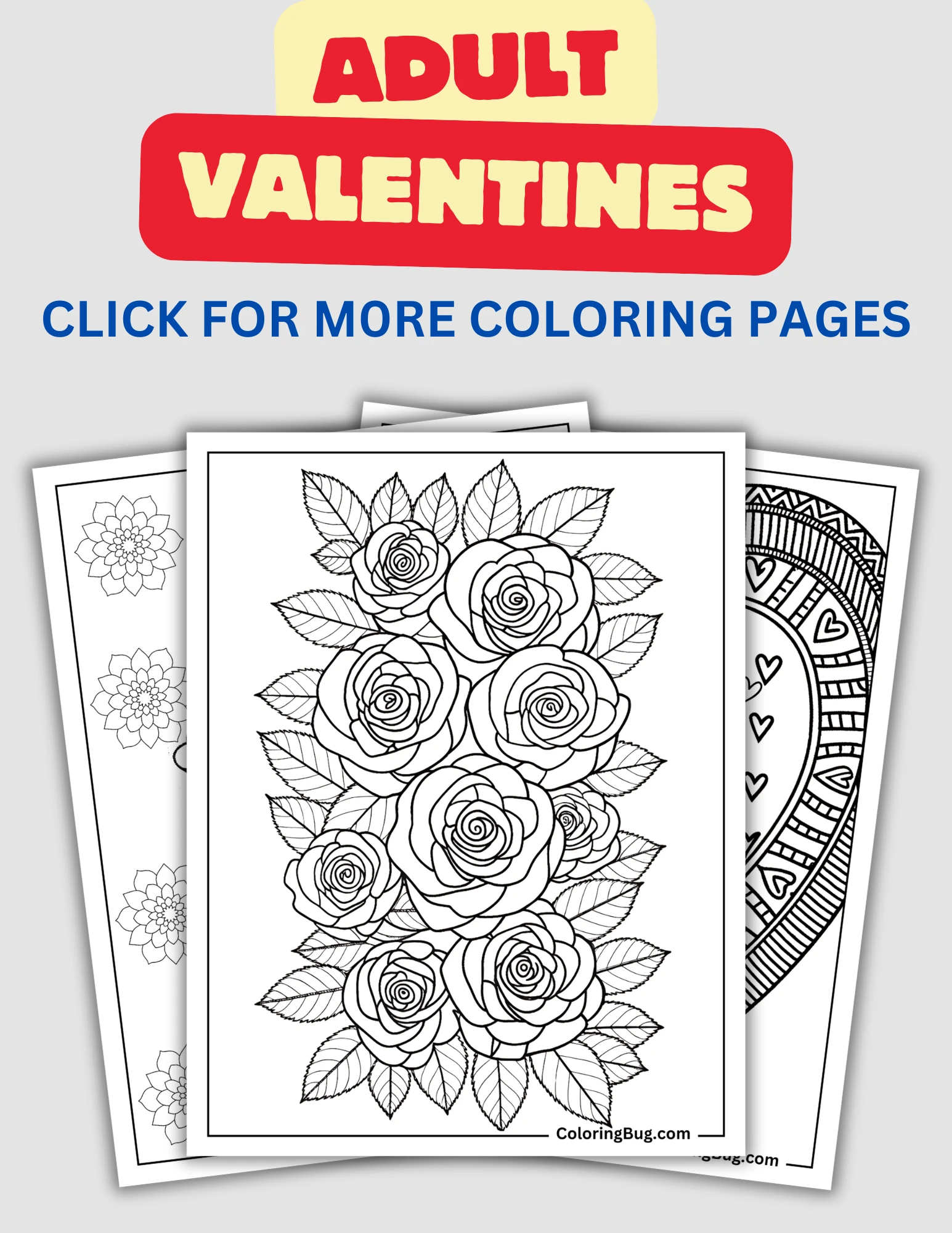 Adult Valentines Coloring Pages
