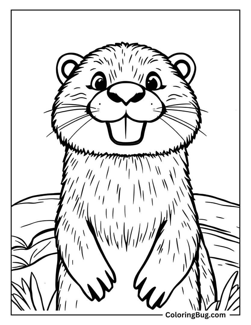 20 otter coloring pages free printable pdfs 