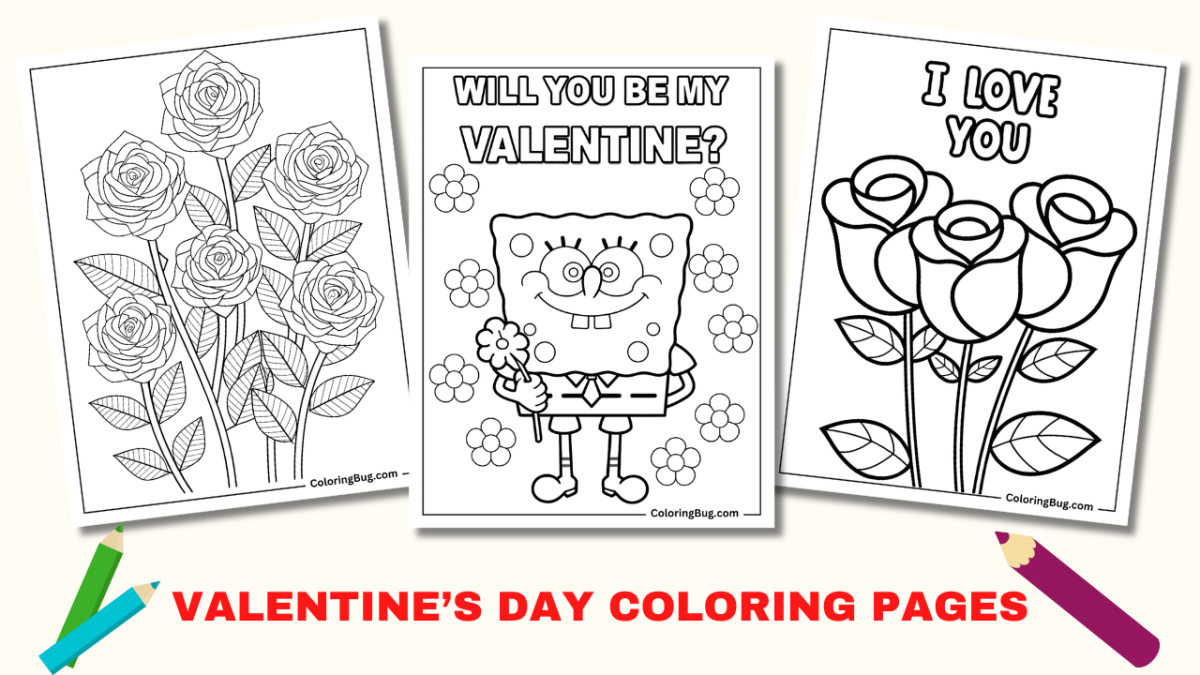 valentines day coloring pages disney