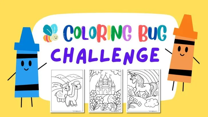 Coloring Bug Challenge May 2025