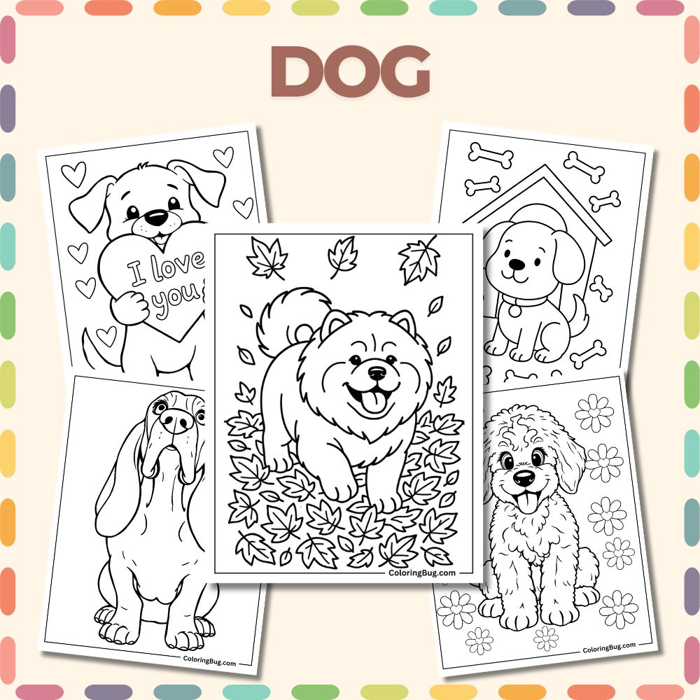 Dog Coloring Pages