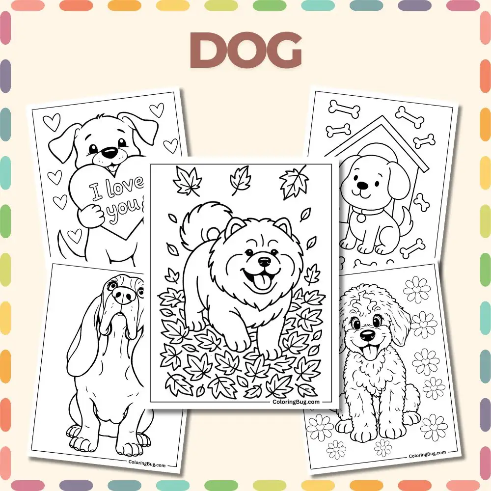 Dog Coloring Pages