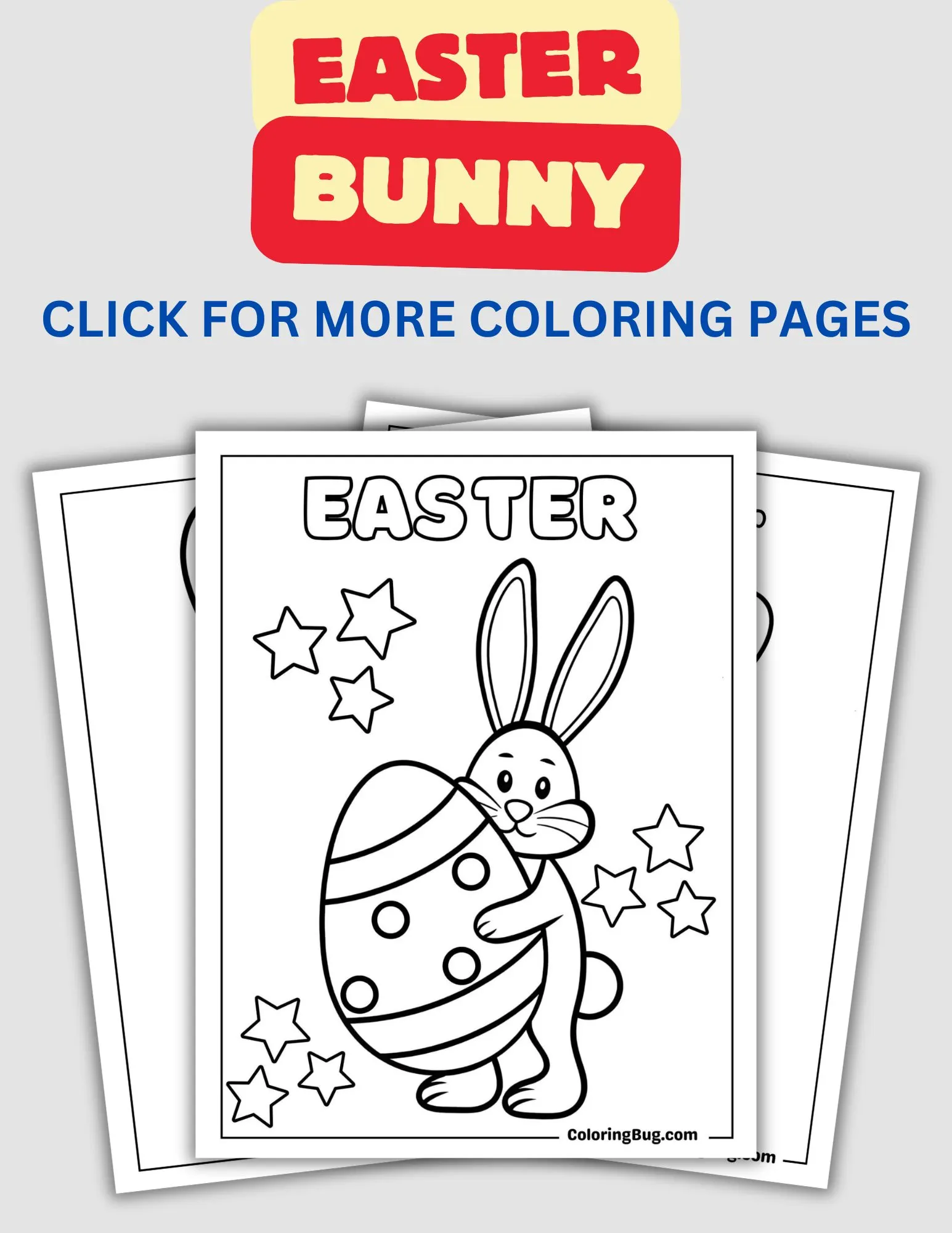 Easter Bunny Coloring Pages
