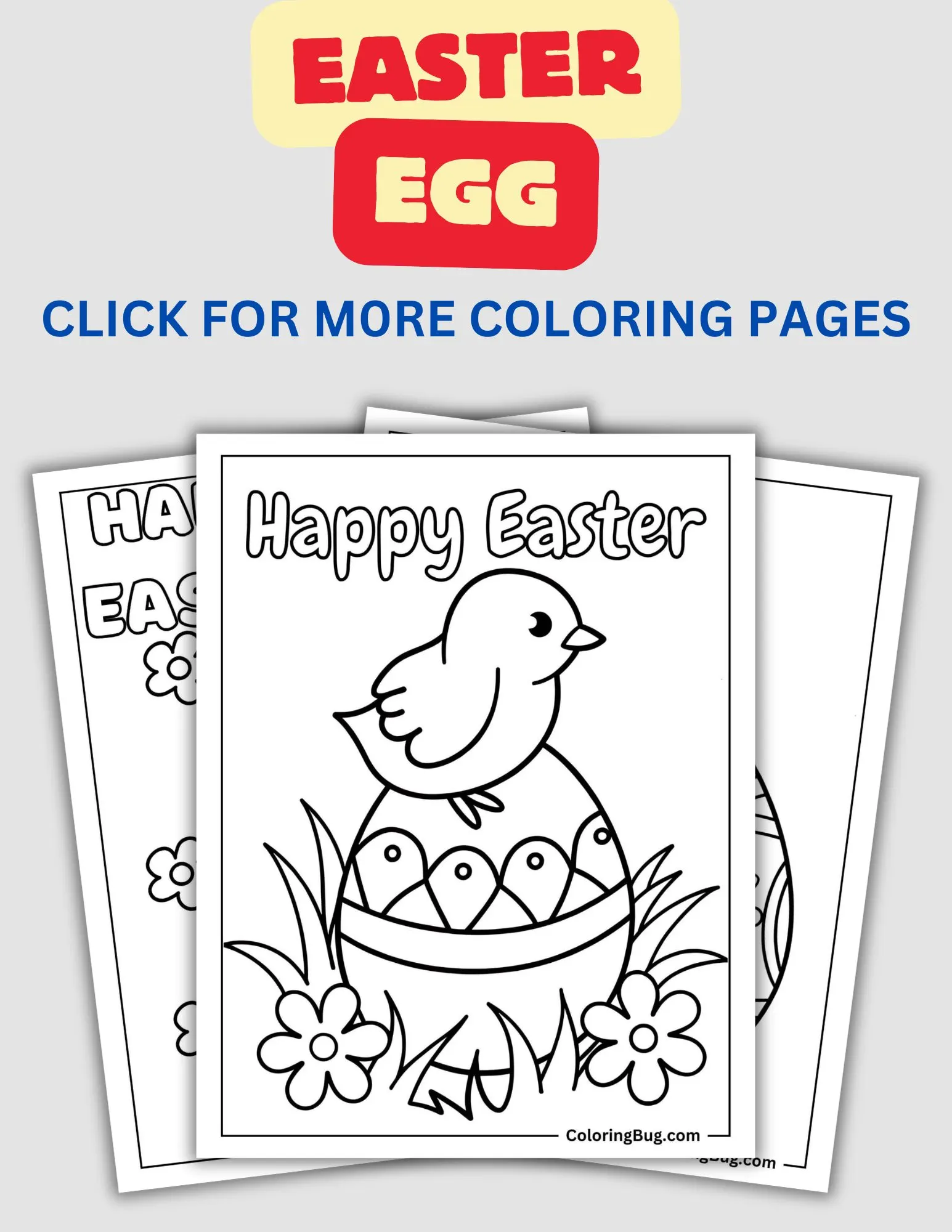 Easter Egg Coloring Pages
