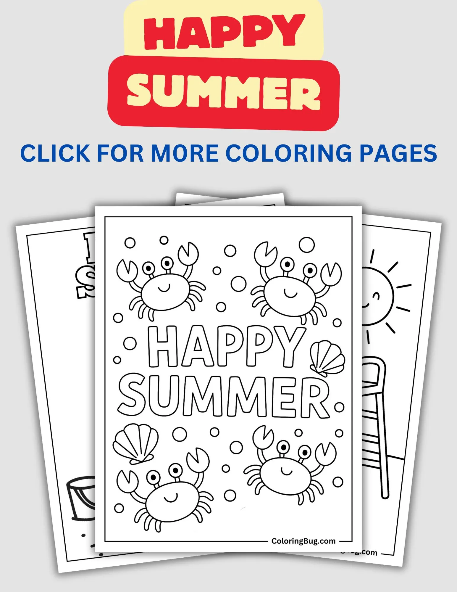 508 Summer Coloring Pages (Free Printable PDFs)