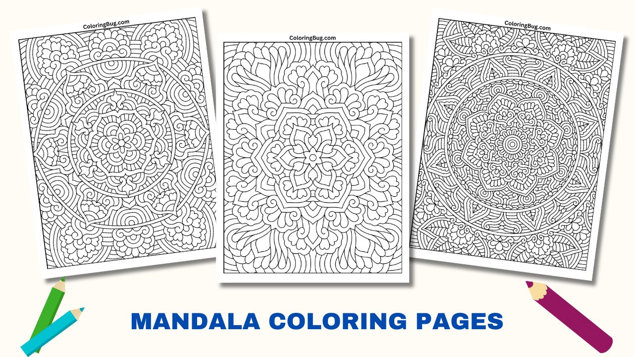 Mandala Coloring Pages
