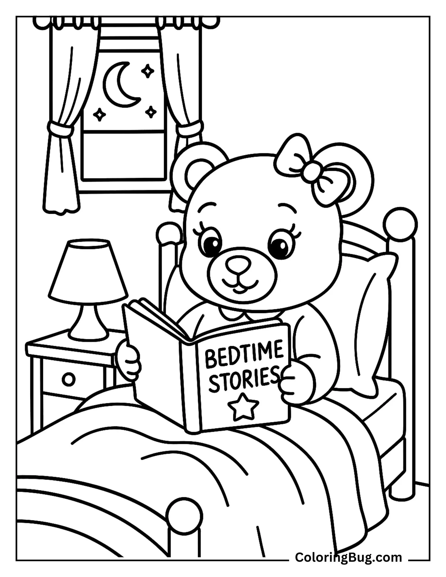 54 Teddy Bear Coloring Pages (Free Printable PDFs)